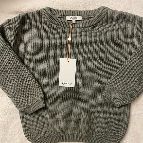 Quince Sweaters - Quince Toddler Organic Cotton Sweater 4T